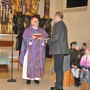 Gruß und Geburtstagsgratulation vonseiten der Gemeinde