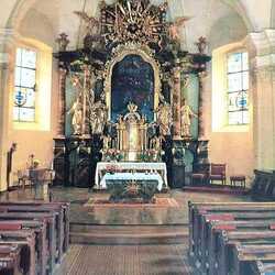 Pfarrkirche Irdning, Altarraum vor Neugestaltung