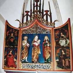 Johanneskirche Hohenberg, Altar